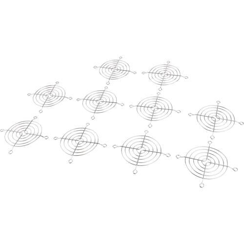 Premium 10pcs Metal Grills Metal Protector Cover for 60mm Cooling Fan