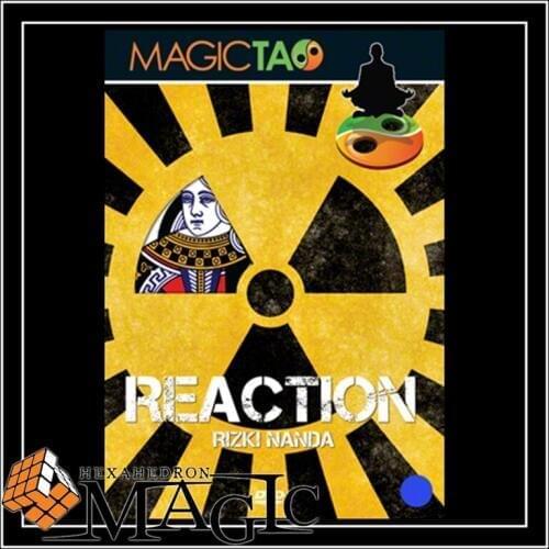 Reaction and Gimmick by Rizki Nanda and Magic Tao / close-up card magic trick / wholesale