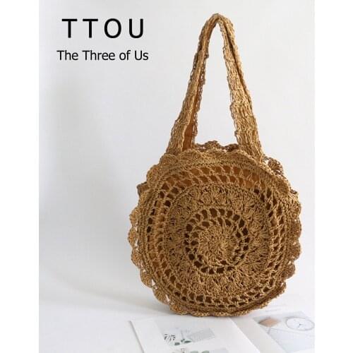The Three Of Us Women's Round Bags