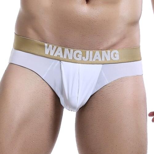Men Health Panties Gun-type Separation Scrotum Underwear Mens Briefs Breathable U Convex Pockets Ice Silk Underpants