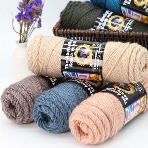 5pcs=500g Colorful Thick Yarn for Knitting Baby Knitting Work Wool Yarn for Hand Knitting Thread