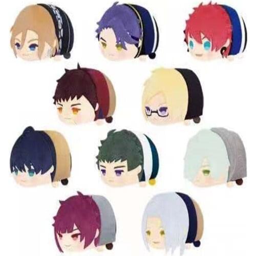 A3! Season Autumn And Winter Mochi Mascot Plush Doll Pendant Tsukioka Tsumugi Yukishiro Azuma Fushimi Omi Nanao Taichi Gift Toys