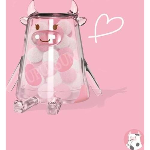 Animal Blind Box Anime Figure Cow Toys Set For Kids Guess Bag Cute Doll Model Surprise Gifts Mobile Phone Holder Desktop Decor