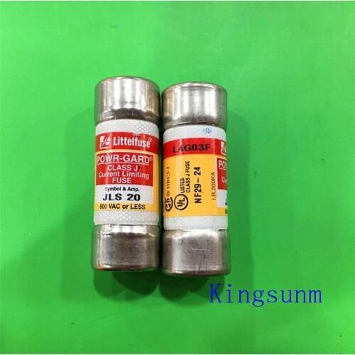 Free shipping 10pcs JLS 20 CLASS J Littelfuse Lite fuse 22X58MM 20A600V genuine