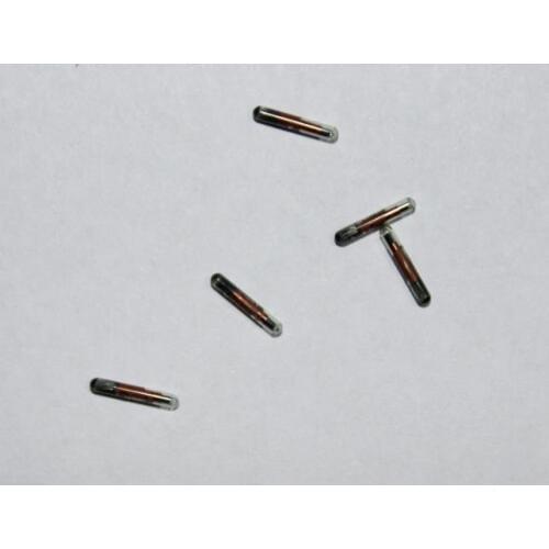 READELL Free Shipping 50pcs 13.56MHz HF RFID glass tag 2*12mm ISO15693 Vigo IC type