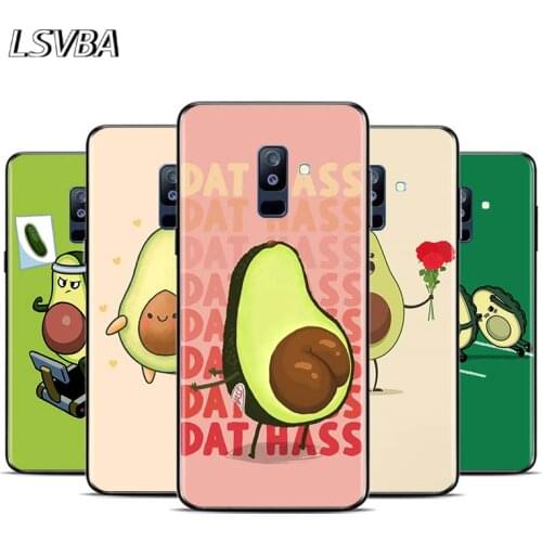 Lovely avocado For Samsung Galaxy A9 A8S A8 A7 A6S A6 A5 A3 A750 Plus 2018 2017 2016 Star Phone Case