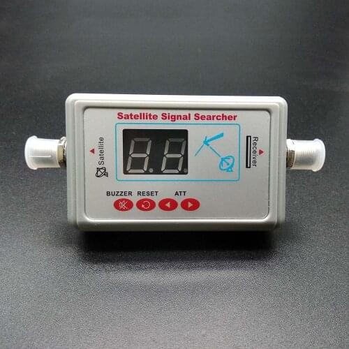 Digital Satellite Signal Finder Meter LCD Screen Display FTA DIRECTV Signal Pointer TV Signal Searcher Tool