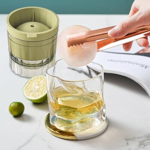Ice Cube Ball Mold BPA Free Ice Sphere DIY Making Tray Mould For Whiskey Cocktail Summer Bar Party Cold Drinking Accessories