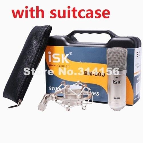 ISK BM-800 professional condenser recording Microphone For music create/broadcast /studio recording/on-stage performance ect