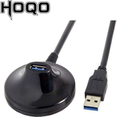USB 3.0 Type-A Male to Female Extension Cable USB3.0 Extender Dock station Docking Date Charging Cord for Pc U Disk Drive 0.8m