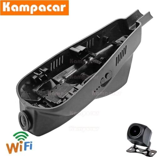 Kampacar PT07-D DashCam For Peugeot 2008 208 HDI GT GTI CC II R2 R5 T16 Hybrid Auto Dual Lens Full HD 1080P Car Dvr Dash Camera