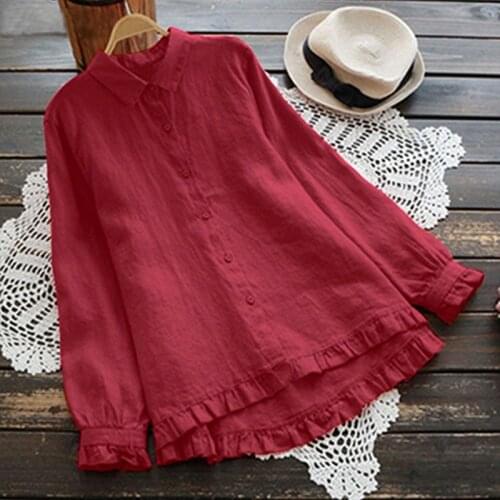 Lugentolo Linen Blouses