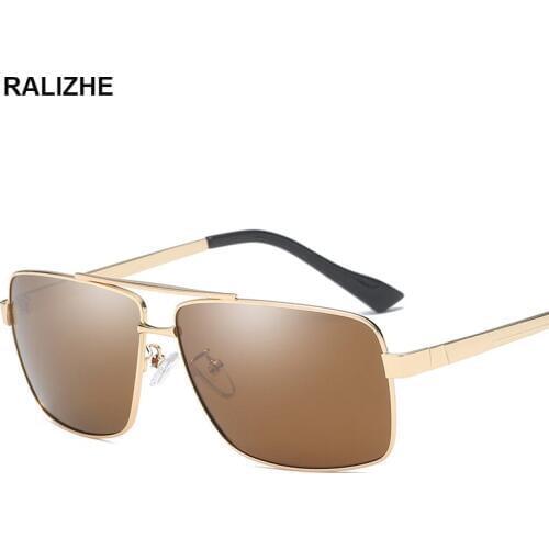 2019 High Quality Men Polarized Sunglasses Luxury Brand Design Driving Goggles Male Vintage Retro Metal Alloy Sun Glasses UV400