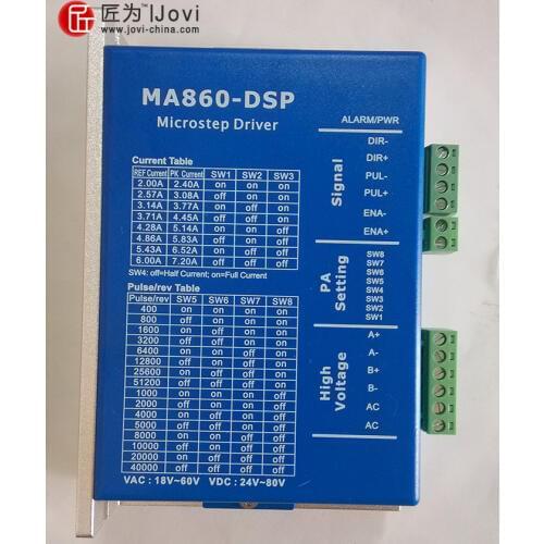New Products DSP design 2-phase stepper driver MA860-DSP