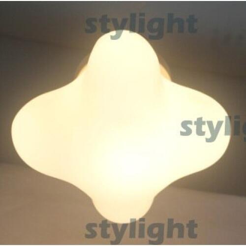Modern Design Qua S Panocha Novelty Brief Glass Wall Lamp Ceiling Light Living Room Wall Light 422/1C