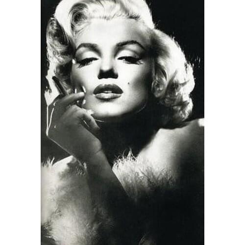 Charm Marilyn Monroe Square/Round Diamond Painting Diamond Cross Stitch 5D DIY Diamond Mosaic Embroidery Home Decoration Gift