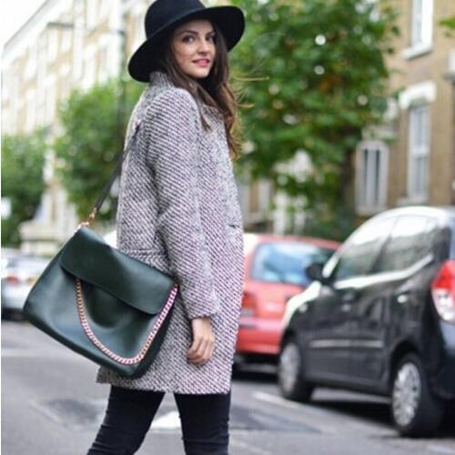 Full Sleeve Turn-down Collar Woman Clothing Winter New Plus Size Solid Casual Windbreak Trench Coats Para Mulheres Slim Button