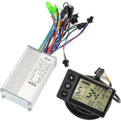 LCD Display Panel Brushless Controller Kit for Electric Bicycle Electric Scooter