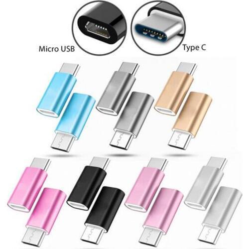 Aluminum alloy USB 3.1 Type C Male to Micro USB Female Adapter Converter Connector USB-C For Samsung galaxy s8 s8 plug