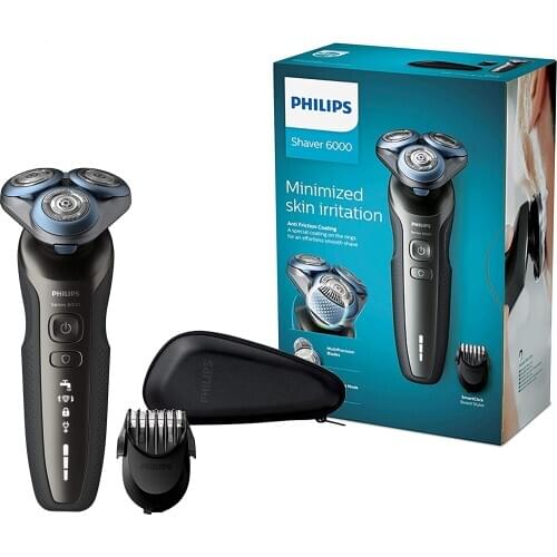 Philips S6640 / 44 wet and dry electric shaver Series 6000 with MultiPrecision shaving system, SmartClick beard styler