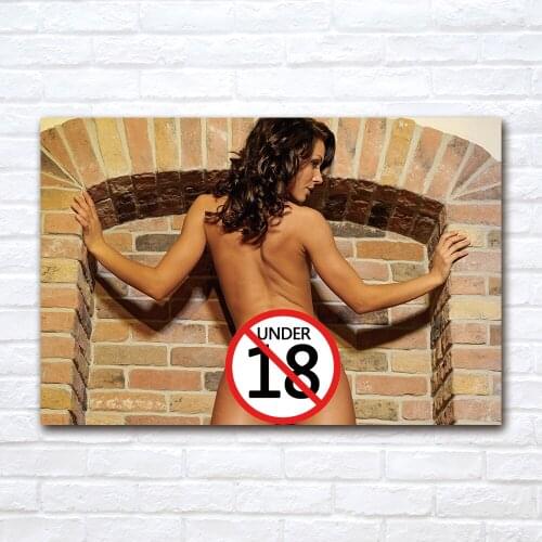 Modern Aesthetic Wall Art 1 Piece Canvas Cloth Fabric Painting Sexy Model Poster Prints Picture Room Decor