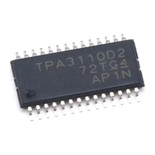 TPA3110D2PWPR chip TSSOP-28 stereo audio amplifier