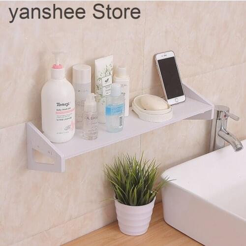Bathroom waterproof storage rack, washbasin, cosmetics rack, room wall hanging with suction hole