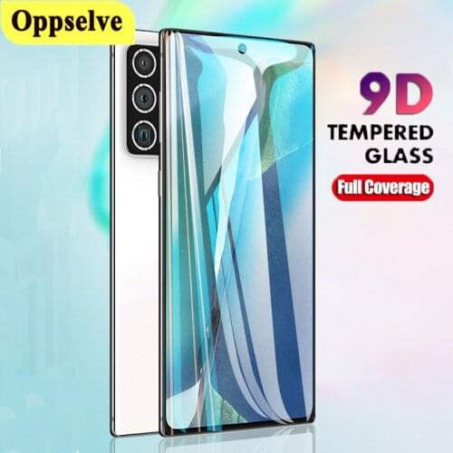 9D Screen Protector For Samsung Galaxy A70 A50 J4 J6 A6 S20 Plus Note 20 Ultra A20E Tempered Glass Full Cover Protection Glass