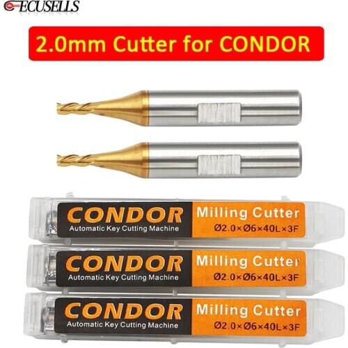 Cutter Probe 2.0mm for Xhorse CONDOR XC MINI Plus Dolphin XP-005 Dolphin XP-007 XC002 Key Cutting Machine