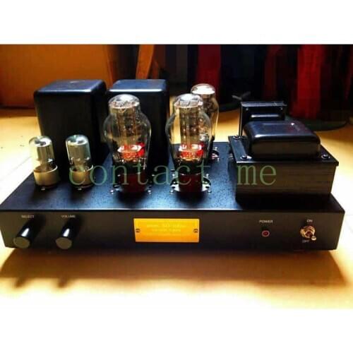 300B+6N8P+5Z3P Class A single-ended tube amplifier, output power 8W*2, input sensitivity 300mV, frequency response 20Hz-30kHz