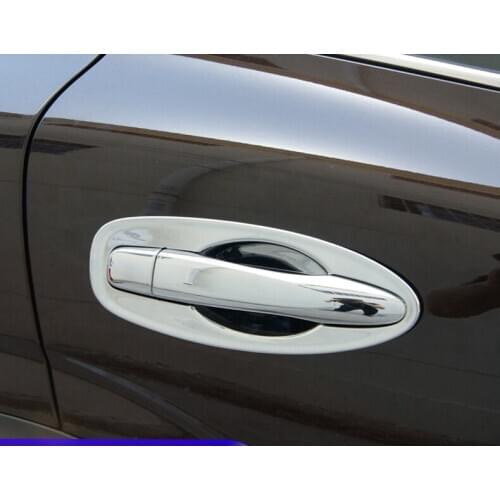 ABS Chrome Exterior Styling Car Side Door Handle Bowl Cover Trim Door Insert Protector For Renault Koleos 2017 Second Generation