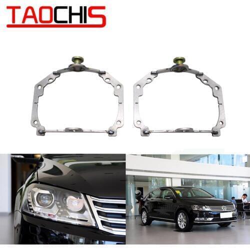TAOCHIS Adapter frame Head light for VW Volkswagen Magotan Adaptive Frontlighting System AFS Hella 3R G5 Projector lens