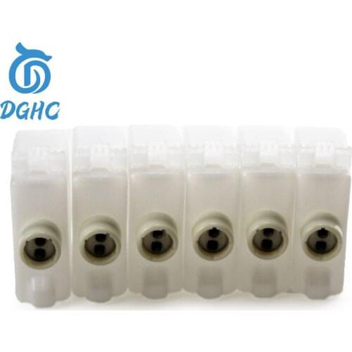 Fast shipping !!! 6pcs 330ml BCI-1411 Empty Refill ink cartridges for Canon W7200 W8200 W8400 W8400D printer with chip