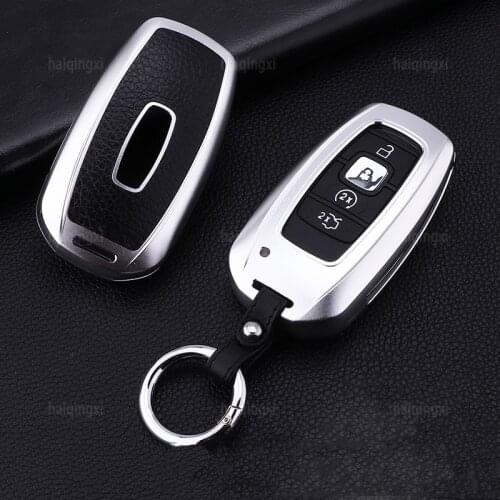 Car key case for Lincoln Continental Navigator car key case buckle protective cover car accessories key chains