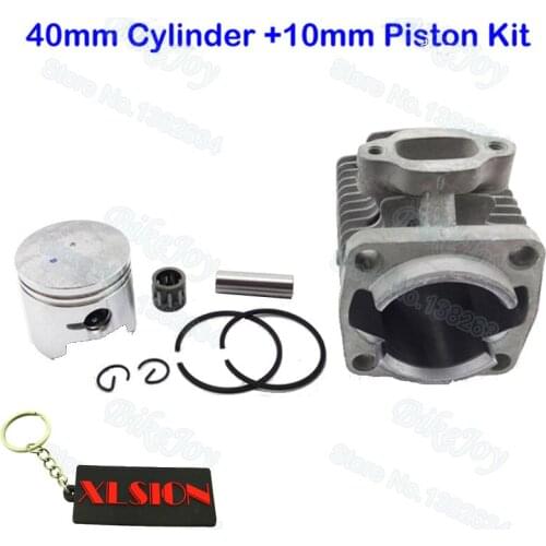 40mm Cylinder 10mm Piston Kit For 47cc 2 Stroke Engine Mini Pocket Dirt Bike ATV Quad Go Kart Tricycle Motorcycle Motocross