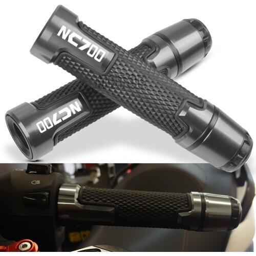 For Honda NC700S/NC700X 2012-2013 NC700 NC 700 S/X 700S/700X Motorcycle 7/8"22mm Handlebar Grips Ends Handle Caps Hand Bar Plugs