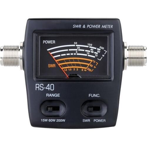 GTBL Portable Swr Standing Wave Ratio Watt Power Meter For Ham Mobile Vhf Uhf Single Phase Electric Energy Meters