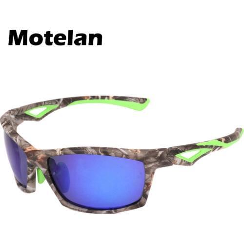 Mens Camo Polarized Sunglasses Fashion New Reduce Glare Sun Glasses Top Quality TR90 Sports Driving Goggles Camouflage Eyewear