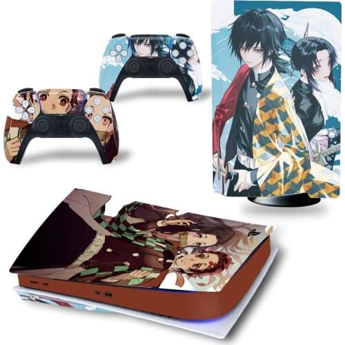Toyo Style PS5 Standard Disc Edition Skin Sticker Decal Cover for PlayStation 5 Console & Controller PS5 Skin Sticker Vinyl