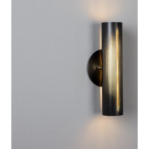 Loft deco maison wall lamp wood corridor dining room bedside espelho home deco