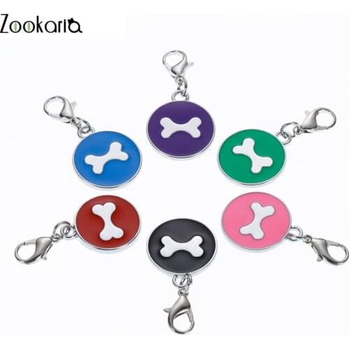 Personalized Anti-lost Custom Dog ID Tag Engraved Pet Dog Collar Accessories Cat Puppy ID Tag Stainless Steel Cat Tags