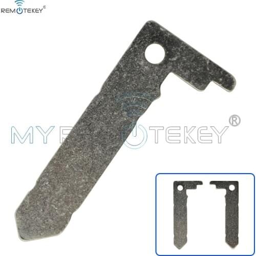 Remtekey 5pcs New type remote spare small insert key for Honda smart emergency key blade
