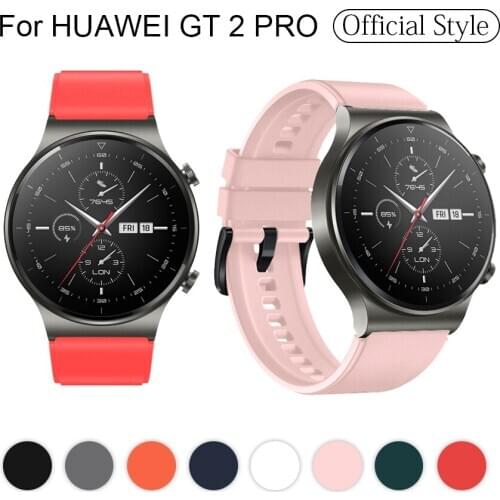 Replacement Silicone WristStrap Band For Huawei Watch GT 2 Pro Fashion Official style Sport Smart wristband for Huawei GT 2 Pro
