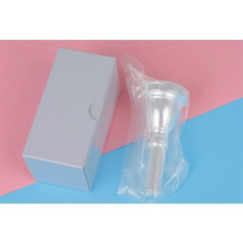 Trumpet Mouthpiece Brass+lacquered Silver 14mm Silver-plated Mouthpiece