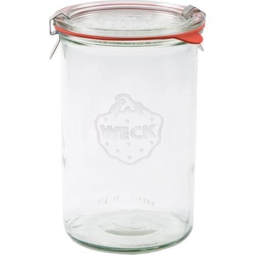 Weck 1000 ml. Mold Glass Storage Jar