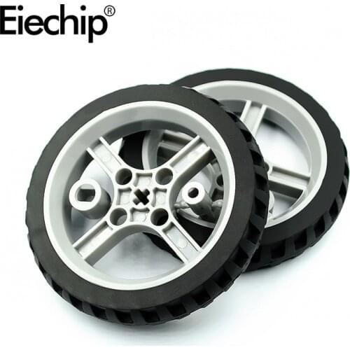 1PCS 6514 TT motor free wheel cross shaft Narrow wheel Narrow wheel 65mm motor tracking line,for intelligent Robot/toy car