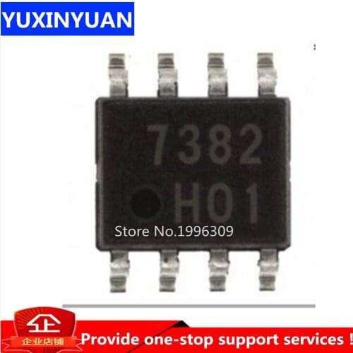 10PCS/LOT patch 7382 FAN7382 FAN7382MX SOP-8