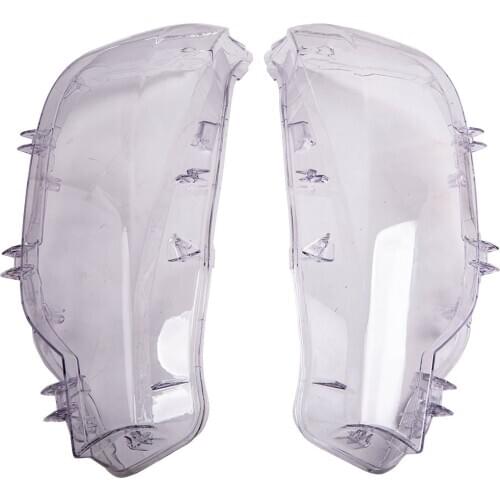 2PCS LED Headlight Headlamp Lens Cover For BMW F30 F31 3 Series 2016-2018