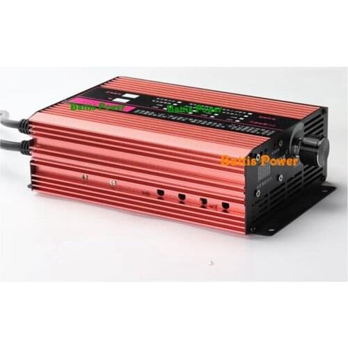 48V 2- 12A Adjustable 58.4V Lifepo4 Charger 54.6v Lithium Li Ion 2A 4A 5A 6A 8A 10A 12A Adjustable Current 48V LTO Smart Charger