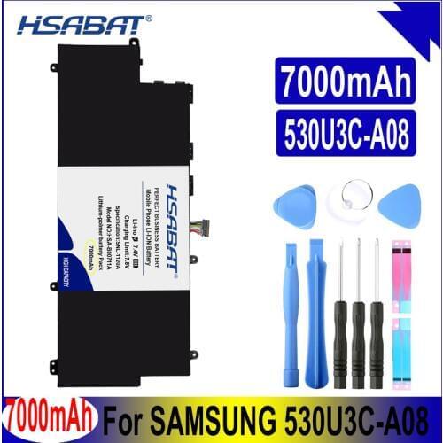 AA-PBYN4AB 7000mAh Battery for SAMSUNG 530U3B NP530U3B 530U3C 530U3C-A09 535U3C 530U3C-KC3 NP530U3C 532U3C NP532U3C 530U3C-A08